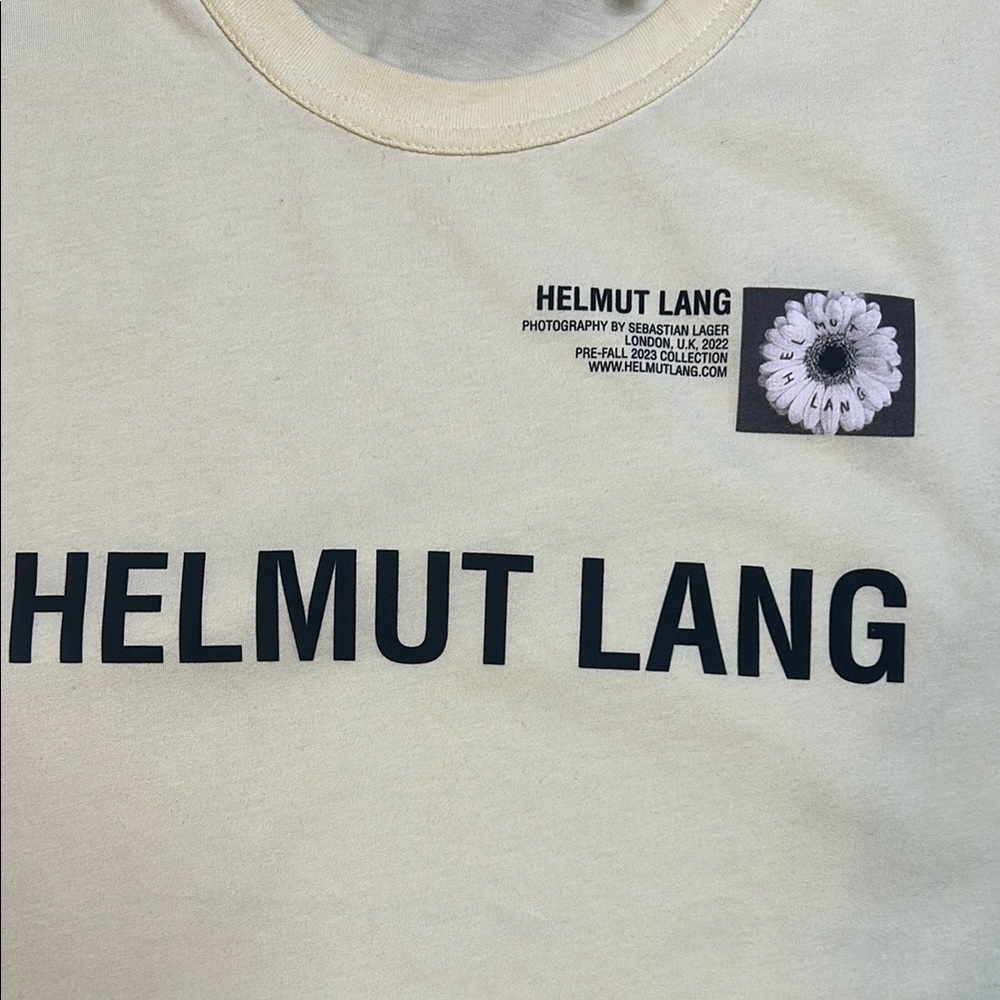 Helmut Lang Men’s Printed Cotton T-Shirt - Picture 5 of 16